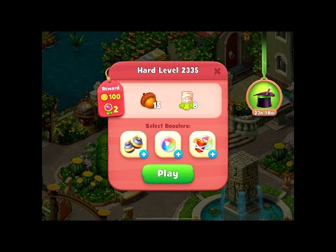 Gardenscapes Level 2335