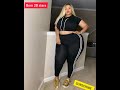 Jasmine Gunn American Plus Size Bbw Curve Fashion OUTFIT Model
