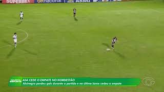 ASA cede empate ao Confiança nos acréscimos e deixa classificação para a última rodada - 16/4/26