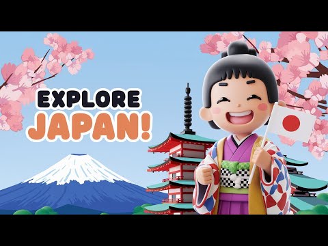 Explore Japan for Kids: Fun Facts & Cool Landmarks | Animated Adventure