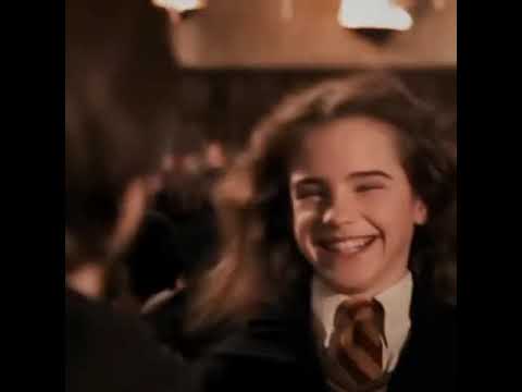 JK Rowling's match 😌 My favorite couple in movie Harry Potter 😍 Hermione granger and Harry Potter 🤩✨