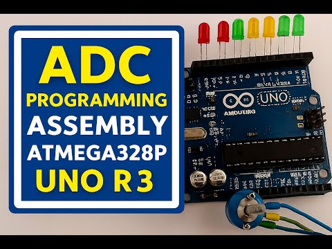 Lab6 TaskB: "ADC Programming in Assembly for ATmega328P on Arduino Uno R3