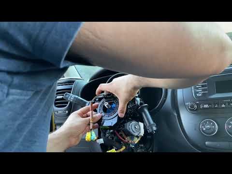 2014 Kia Soul Remove Air Bag, Steering Wheel, Clock Spring, Turn Signal Switch, and Light Switch.