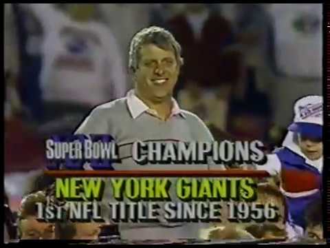 NFL - 1987 - Super Bowl XXI Special - Postgame Celebration After NY Giants Won Super Bowl XXI
