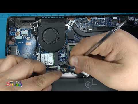 DELL Latitude 5300 2in1 prevention - disassembly, dust removal, thermal paste replacement.