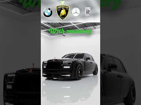 Thumbnail for BMW vs lamborghini vs Mercedes vs rolls royce = mansory by Mansory