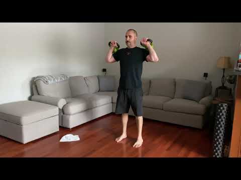 Pandemic Home Workout #12 [chest, back, shoulders with instructions, reps and rest time]