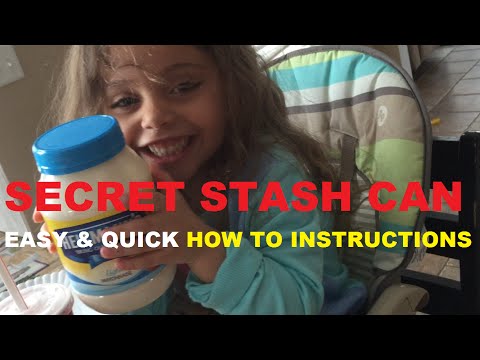How To Make A Miracle Safe Stash Can