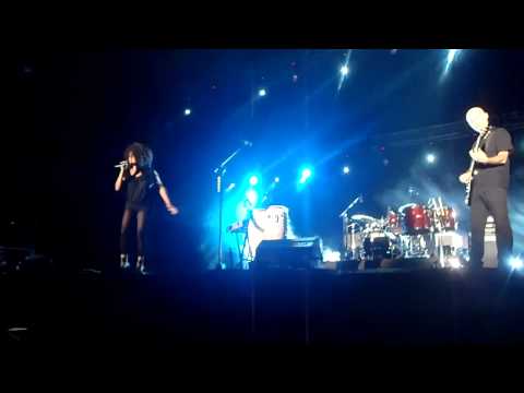Moby - In this world (Joy Malcolm Vocal) (Live from Arena Civica Milano, Italy) 22/07/2011