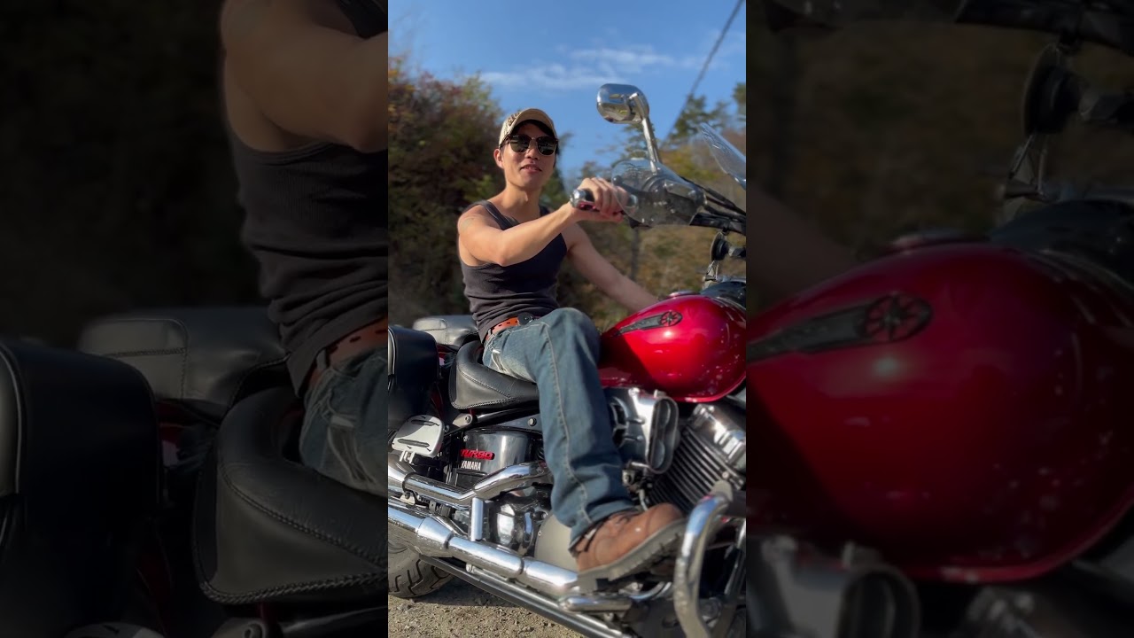 写真撮ってて言ったよね？？？#ツーリング #ドラスタ #バイク #愛知県 #三河湖