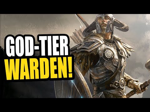I BROKE WARDEN! ❄️Unkillable Solo Magicka Warden Build - ATRONACH - ESO Lost Depths UPDATE!