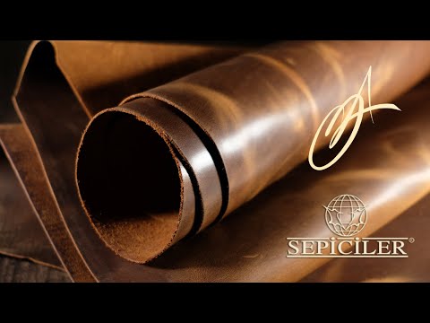 Sepici Leather - Newport Crazy Pecan 3-4oz (Veg Tan)