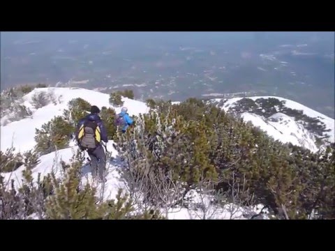 Cima Macirenelle nel Parco Nazionale della Maiella - 25 marzo 2016