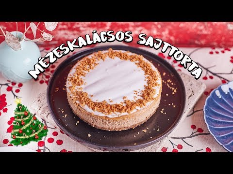 A legmenőbb mézeskalácsos sajttorta