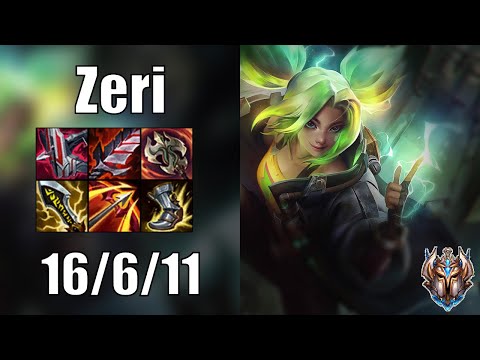 Evil Geniuses Kaori Zeri vs Caitlyn ADC - Patch 12.23 euw1 CHALLENGER