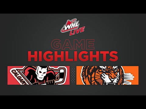 WHL Highlights: Hitmen (1) at Tigers (7) - January 21, 2023