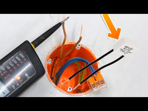 LED lamp lights up even when the switch is off?! That doesn't have to be the case! Proofwood