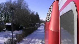 preview picture of video 'BR218 Sandwich Abfahrt RB32794 in Wangen'