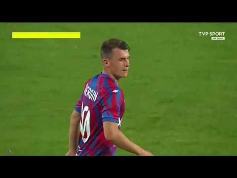 UEFA Conference League. V. Kochergin goal (Rakow 4:0 Astana)