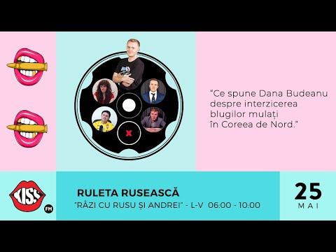 Ruleta Rusească | Dana Budeanu la ”Râzi cu Rusu și Andrei”