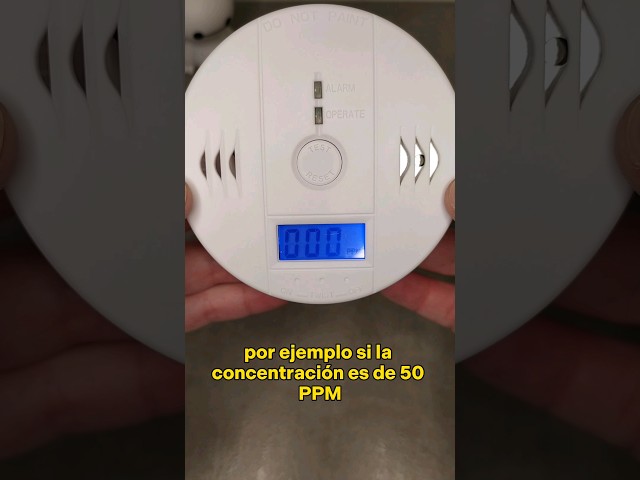 Vídeo relacionado con ONGNIUU Detector de Monóxido de Carbono, Detector de CO, Pantalla LCD Digital, Alarma de 85 dB, Detector CO con Batería Reemplazable, Portátil para Hogar, Caravana, Viajes