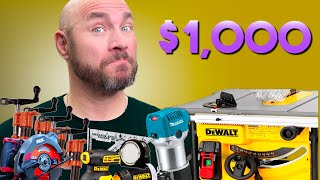 Beginner's Guide to Starting a Woodworking Shop for under $1