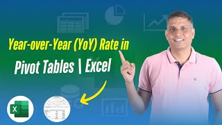 Year-over-Year (YoY) Rate in Pivot Tables | Excel