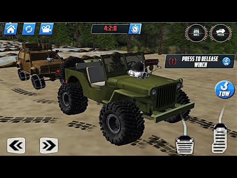 Spintrials Offroad Car & Truck Driving simulator // 4х4 Racing Jeep Driver 2020 // Android Gameplay