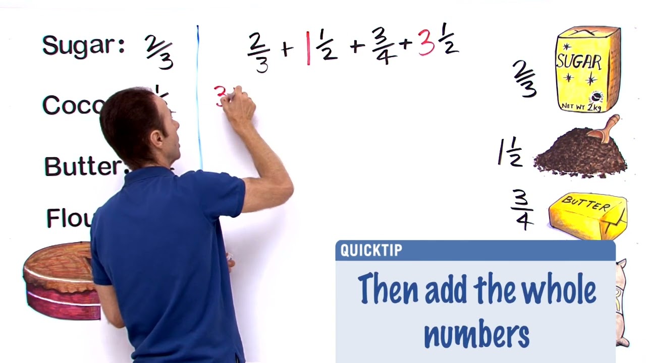 Fraction Word Problem Add And Subtract Mixed Numbers 7 VividMath US