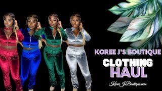 Koree J's Boutique Try On Clothing Haul 2022