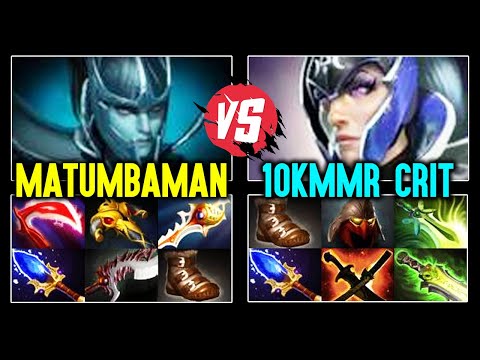 Matumbaman [Phanthom Assassin] vs Crit 10k MMr [Luna] -  Intense Game comeback With Rapier Dota 2