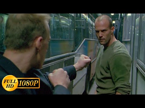 Jason Statham fights bandits on a bus / The Transporter (2002)