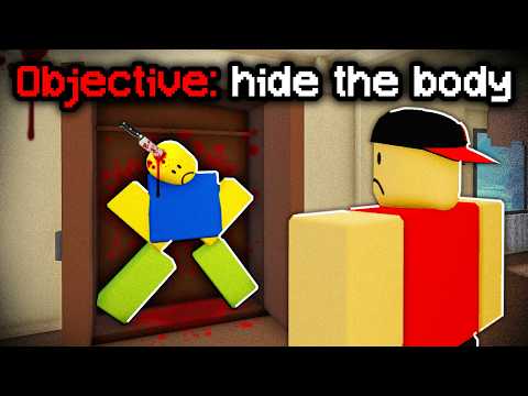 A Roblox Game Where You Must HIDE BODIES…