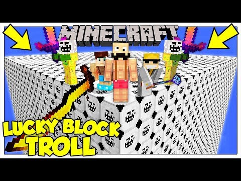 LA SFIDA DEI LUCKY BLOCK GIGANTI TROLL! - Minecraft ITA