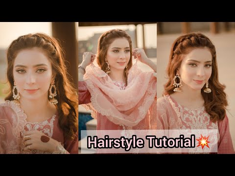 French Braid with curls | Hairstyle Tutorial