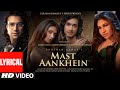 Mast Aankhein Lyrical Tulsi Kumar Jubin Nautiyal Rashmi Virag Shantanu Shweta Bhushan Kumar