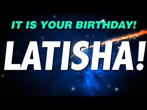 HAPPY BIRTHDAY LATISHA! This is your gift.