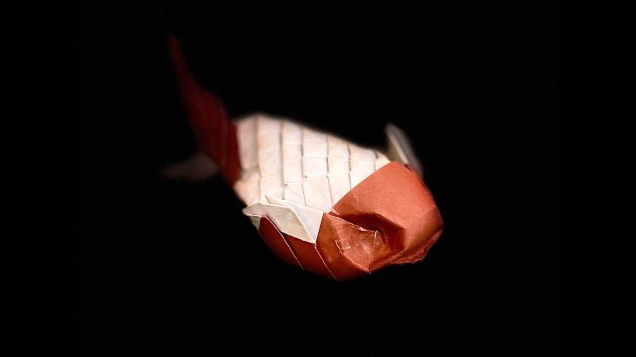 Origami Fish Tutorial - Designed by Davor Vinko, Modified by Jo Nakashima