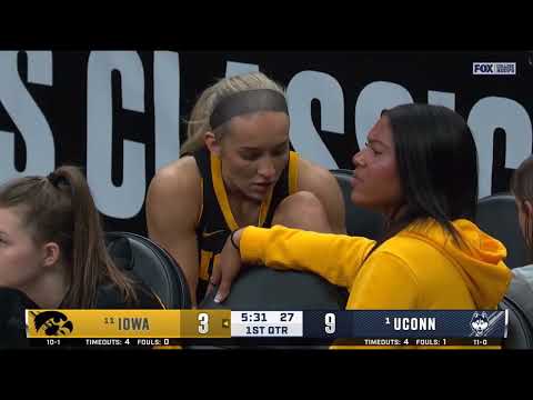 UConn vs Iowa  FULL GAME  | College Women's Basketball 2025