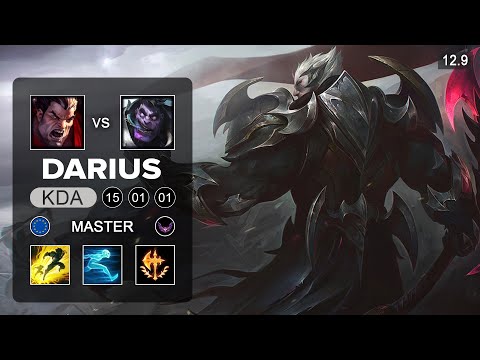Darius vs Dr Mundo Top - EUW Master - Patch 12.9 Season 12