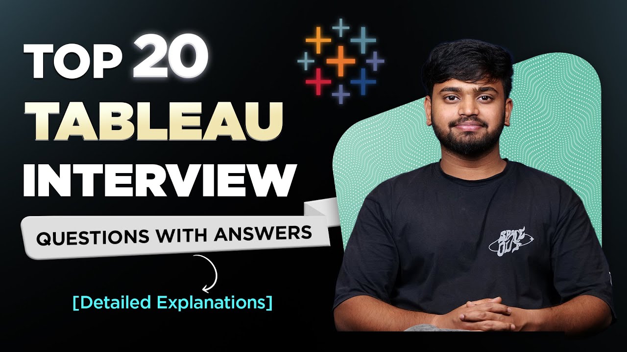 Top 20 Tableau Interview Questions 2026 | Tableau Interview Questions & Answers | Intellipaat
