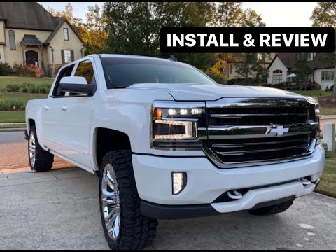 Morimoto headlights for 2016-2019 Silverado! INSTALL & REVIEW