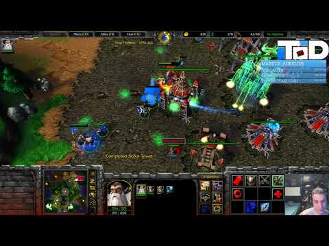 Warcraft III #887 - HLA Human vs Undead (Last Refuge)