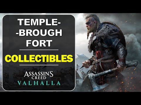 Templebrough Fort: Wealth, Treasure Chest & Book of Knowledge |Assassin's Creed Valhalla Collectible