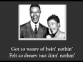Ella Fitzgerald - Ella / Things Aren't What They... - 19 Things Ain't What They Used to Be