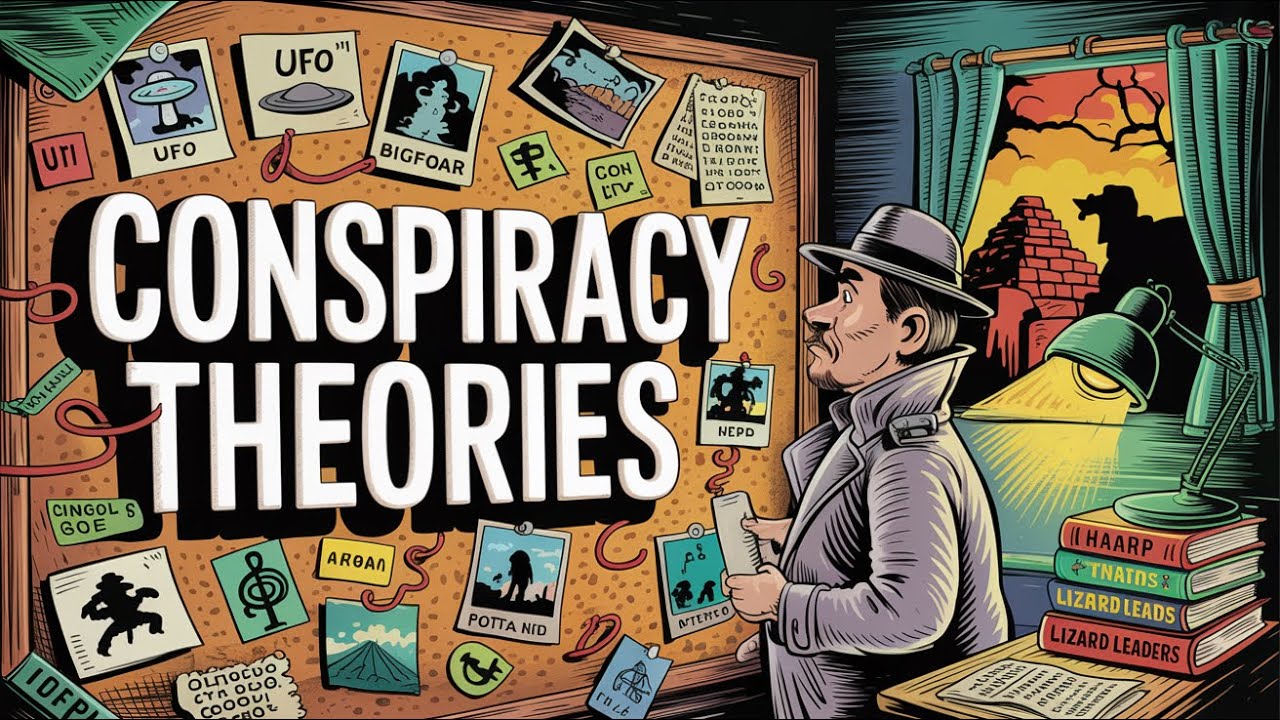 Adult Conspiracy Theories to Relax and Sleep |  Rain Sounds For Sleep | (7 HOURS)