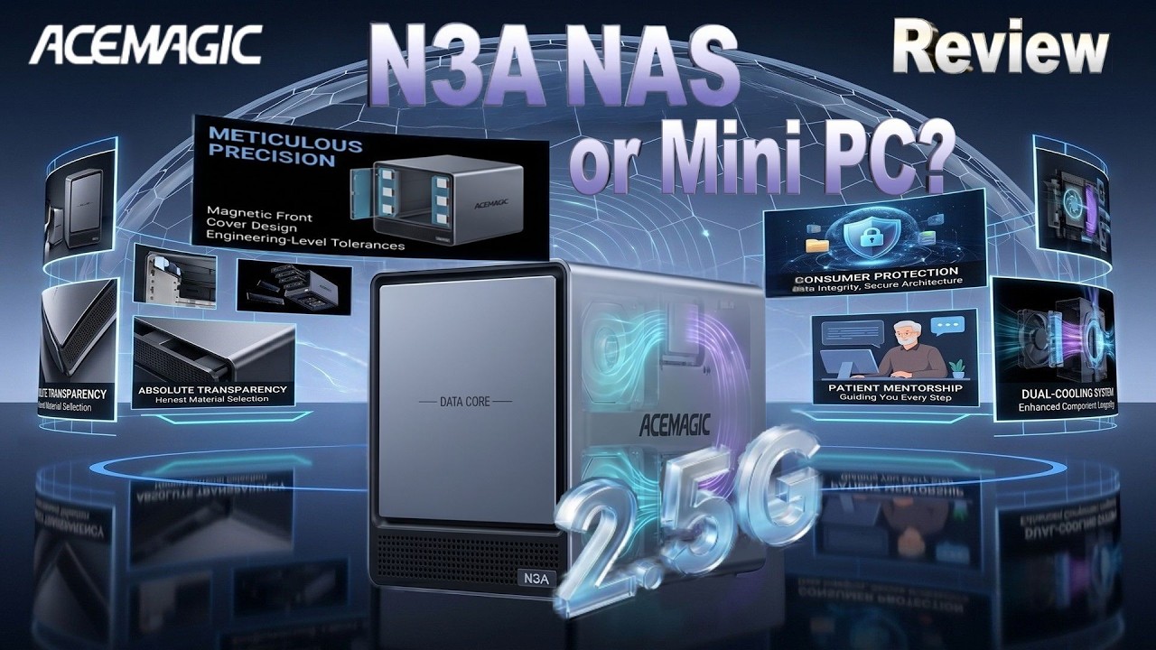 Too Good to Be True? Testing and Reviewing the ACEMAGIC N3A NAS or Mini PC? #acemagic