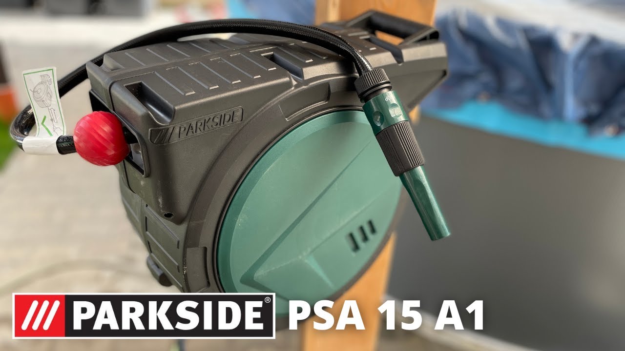 PARKSIDE PSA 15 A1 - Automatický navíjecí buben na zahradní hadici