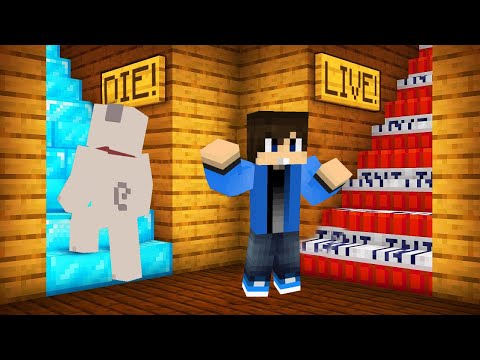 DANI ÉS KIIS VÁLASZD A JÓ LÉPCSŐT A MINECRAFTBAN!