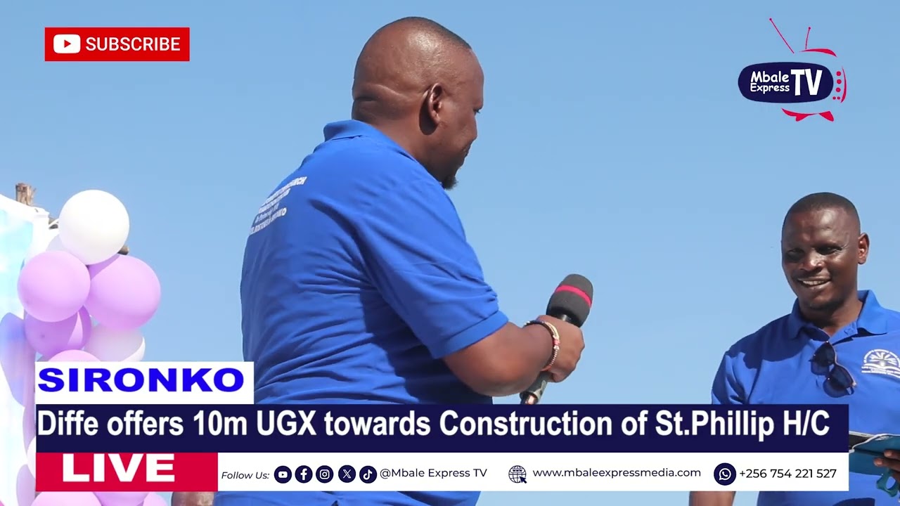 Hajji Abdallah Diffe contributes 10 million shillings towards construction of St.Phillip H/C